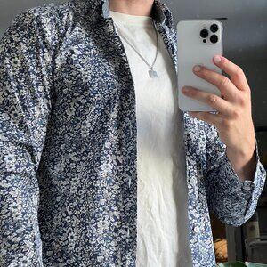 Floral Jcrew Button-Up Shirt